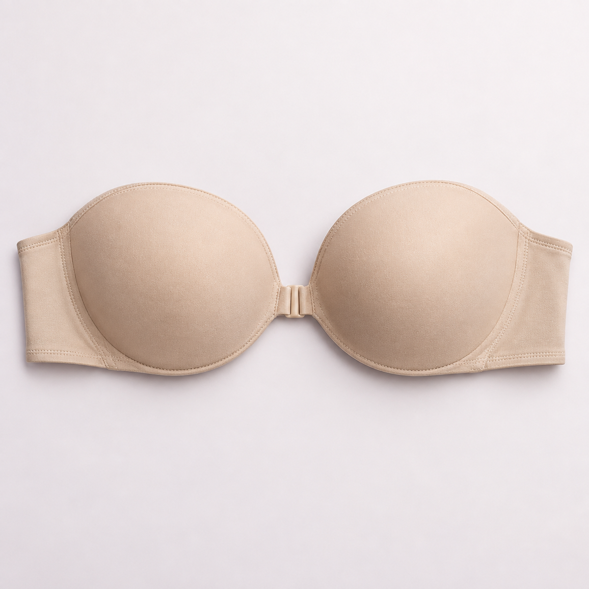 Front-Closure Strapless Bra — product photograph